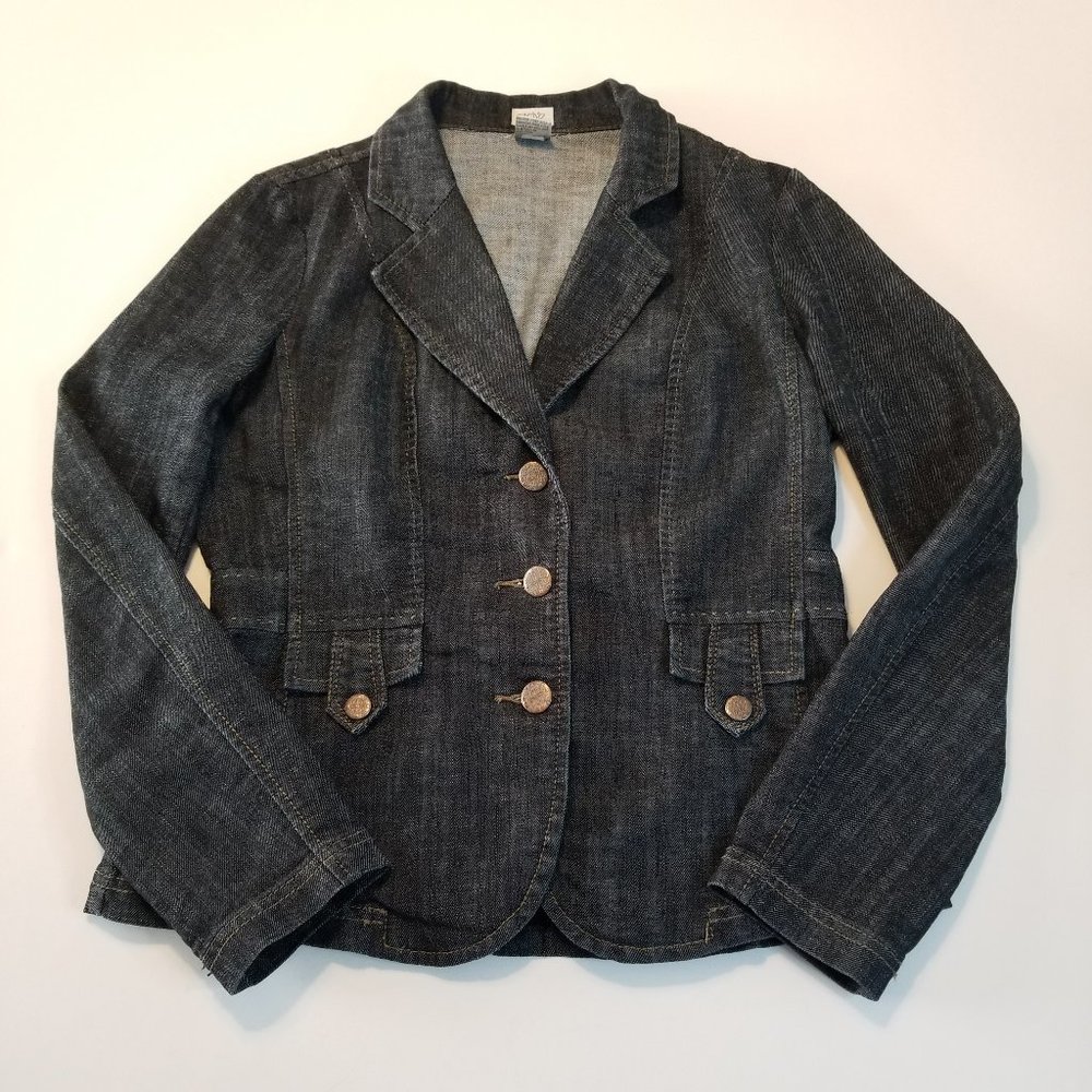 Cache Denim Jacket (Blazer Style, Size M) - image 3
